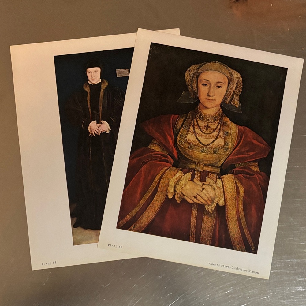 Art Prints Set of 2 Holbein the Younger